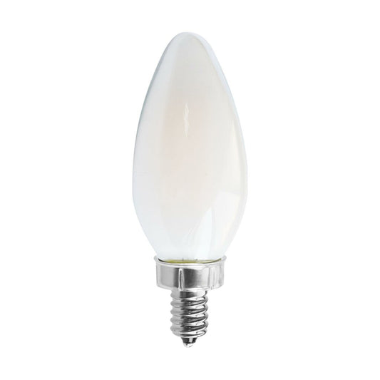 Satco S11384 8W C11 Warm White LED Light Bulb