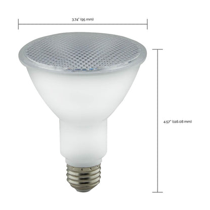 Satco S29189 8W PAR30 Long LED Light Bulb
