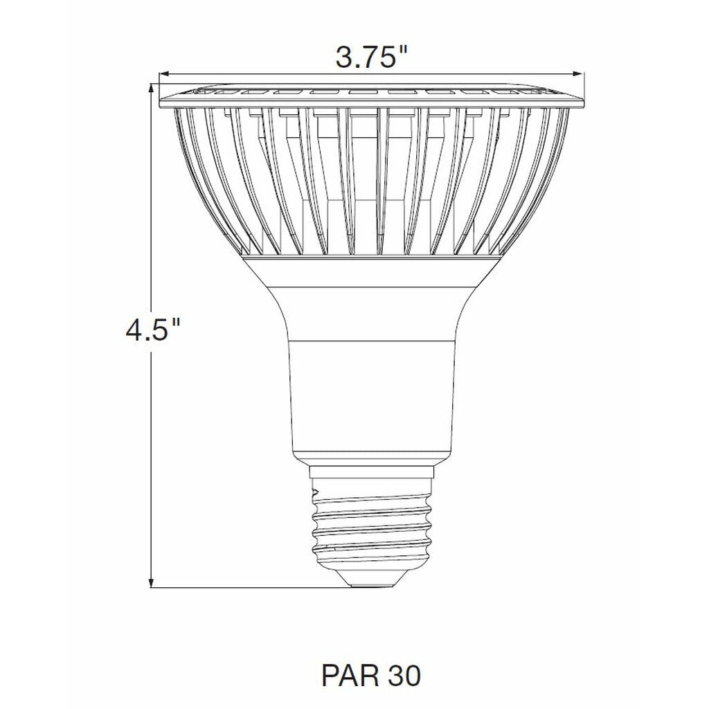 Satco S29764 21.5W PAR30 Long LED Light Bulb