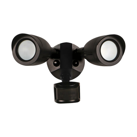 Satco 65-719 20W LED Security Lighting Fixture Security Light; Dual