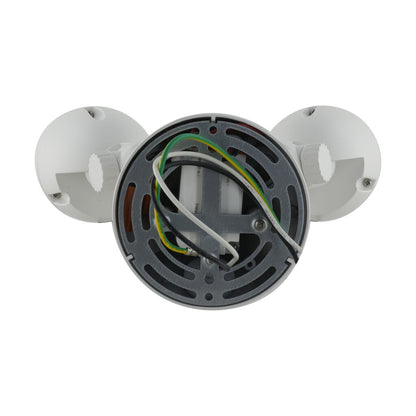 Satco 65-717 20W LED Security Lighting Fixture Security Light; Dual