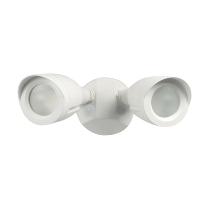Satco 65-710 20W LED Security Lighting Fixture Security Light; Dual