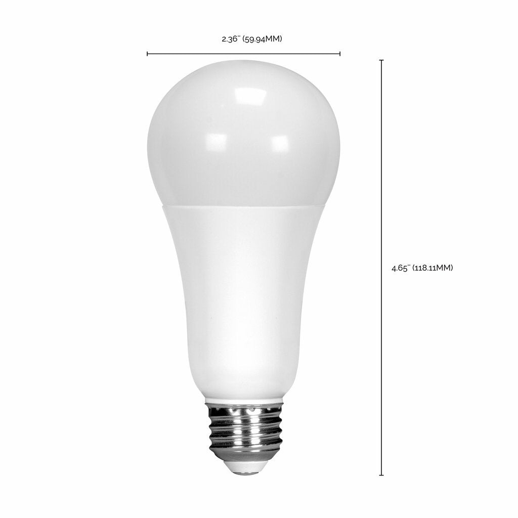 Satco S28653 16.5W A19 LED Light Bulb