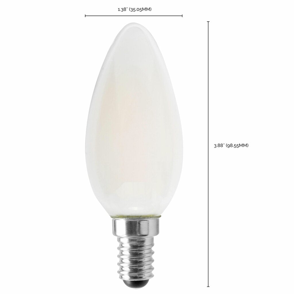 Satco S12117 4.5W B11 LED Light Bulb