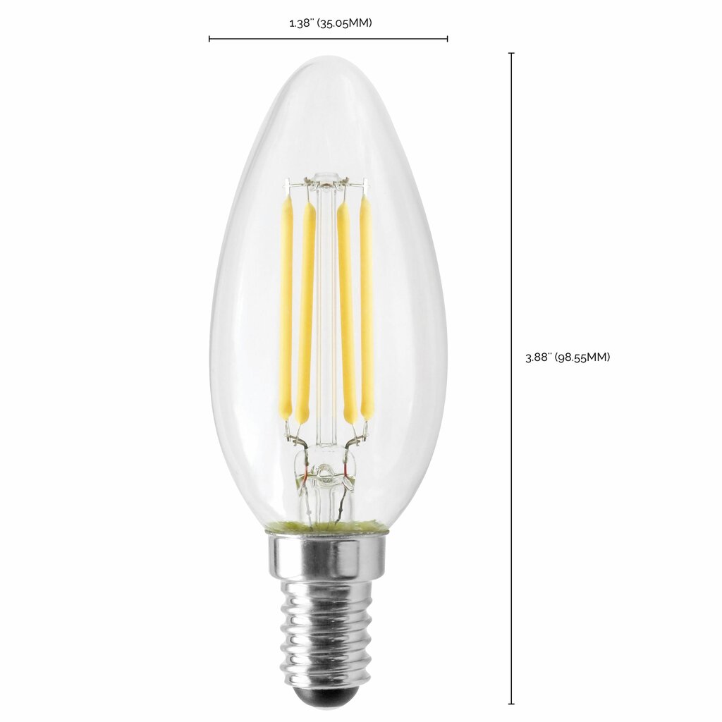 Satco S12116 4.5W B11 LED Light Bulb