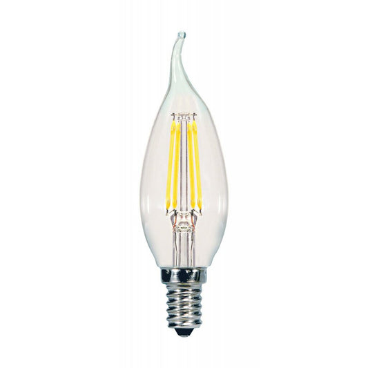 2 pack - Satco S21723 6W CA10 Light Bulb