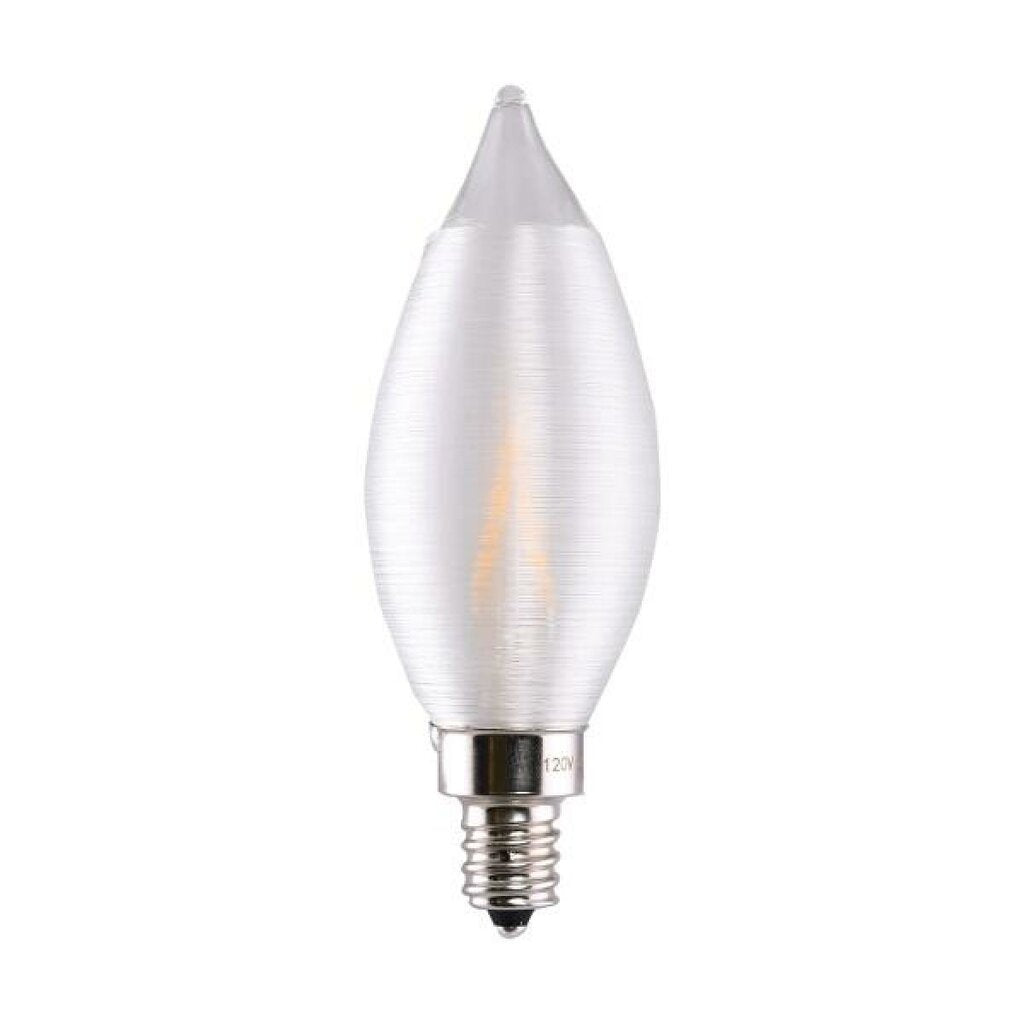 Satco S11302 4W CA11 Warm White LED Light Bulb