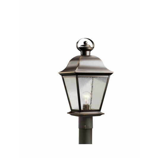 Kichler 9909OZ Fixture The 15.25 inch 3 Light Flush Mount in Black