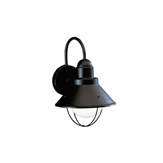 Kichler 9022BK Fixture The Seaside(TM) 12in. 1 light outdoor wall
