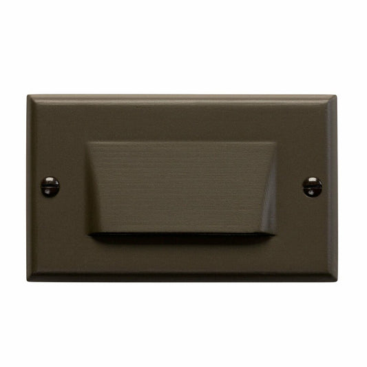 Kichler 12602AZ LED Fixture This versatile step light shielded face