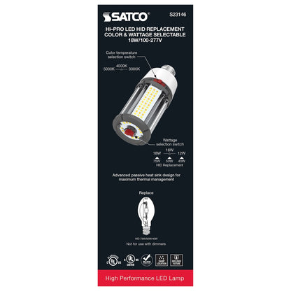 Satco S23140 27W/36W/45W LED Light Bulb