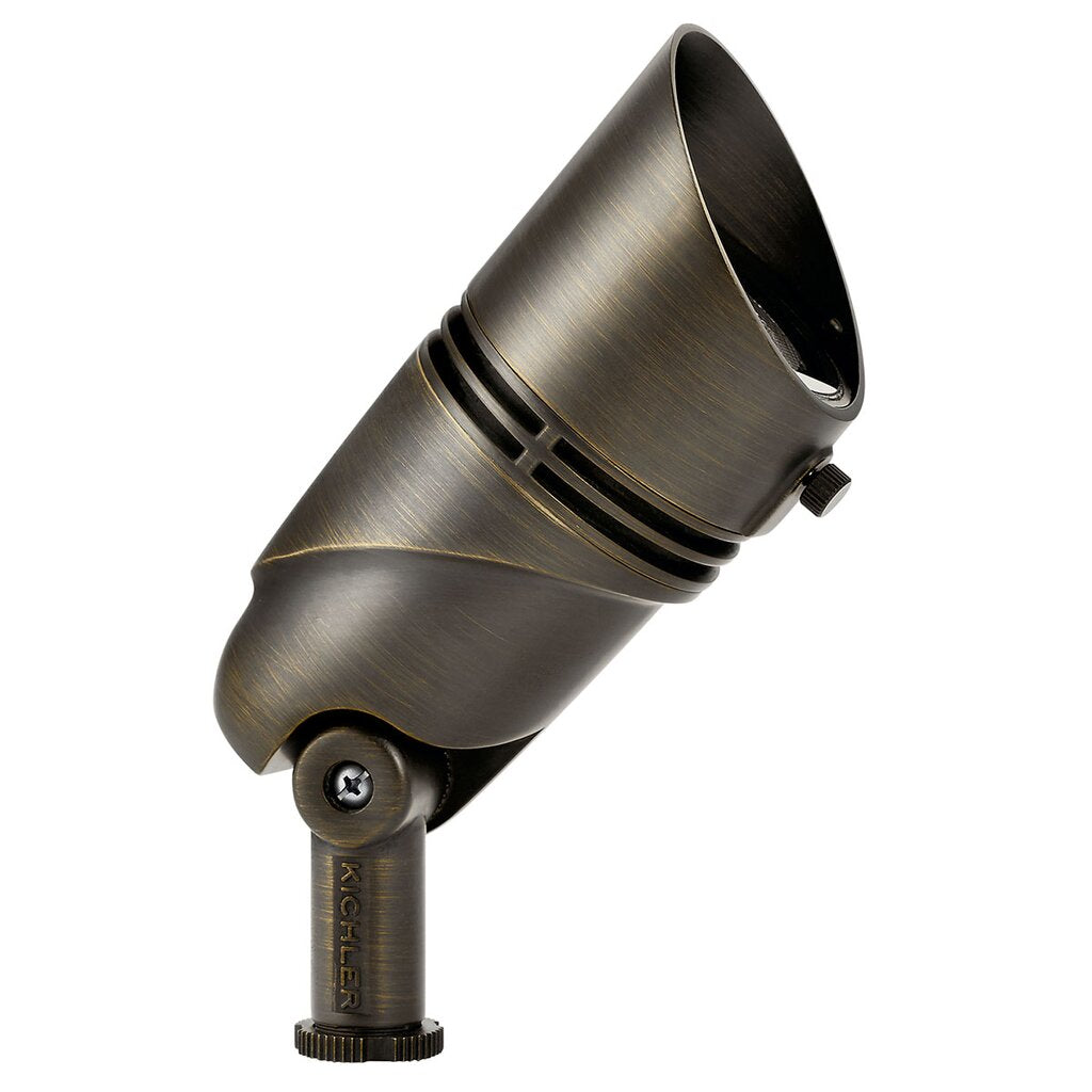 Kichler 16162CBR30 Fixture 12V accent 60 degree 500 lumen 3000K wide