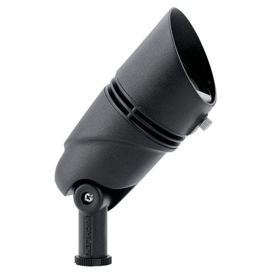 Kichler 16162BKT30 Fixture 12V accent 60 degree 500 lumen 3000K wide