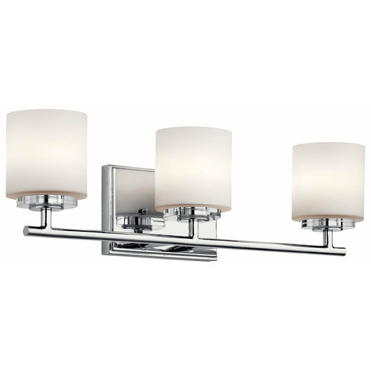 Kichler 45502CH Fixture Add a touch of bling and make any modern bath