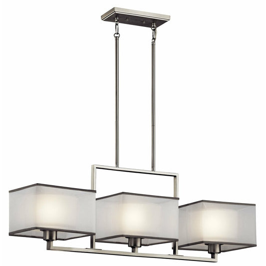 Kichler 43437NI Fixture Square shapes are often boxed into modern