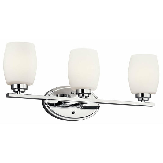 Kichler 5098CH Fixture Named after famed furniture designer Eileen