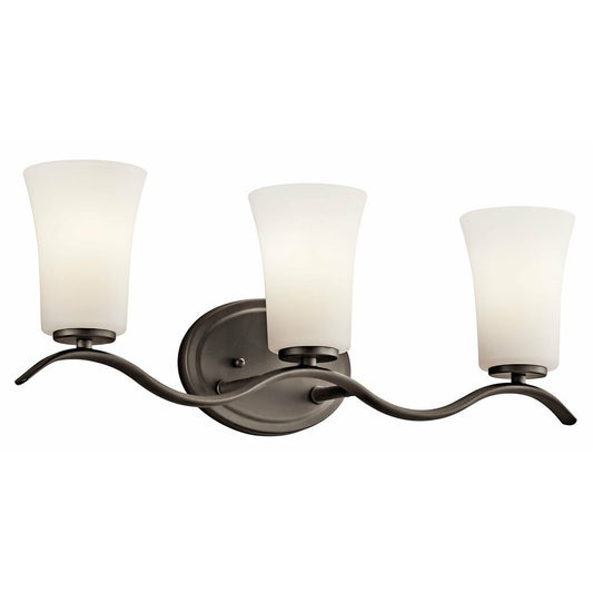 Kichler 45376OZ Fixture This 3 light bath from the Armida(TM)