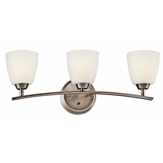 Kichler 45360BPT Fixture Simple arcs. Gentle curves. You'll love how