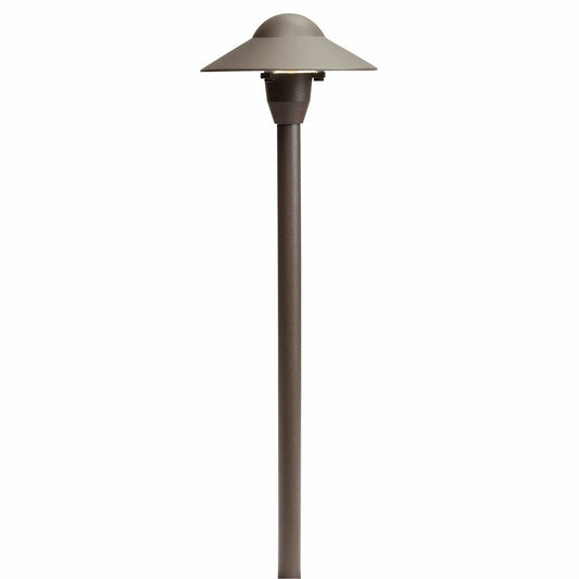 Kichler 15470AZT Fixture 6in. DOME PATH LIGHT - A popular look has a