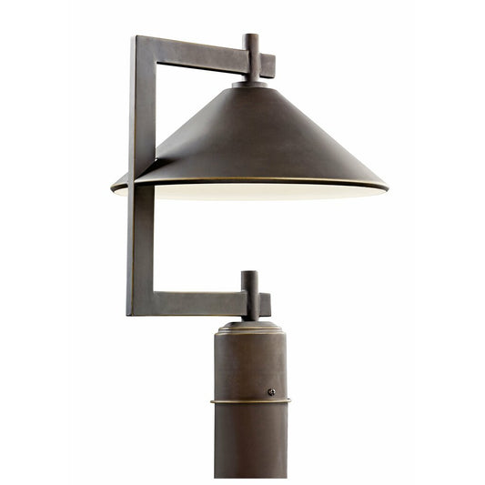 Kichler 49063OZ Fixture Bringing clean lines to a rustic look the