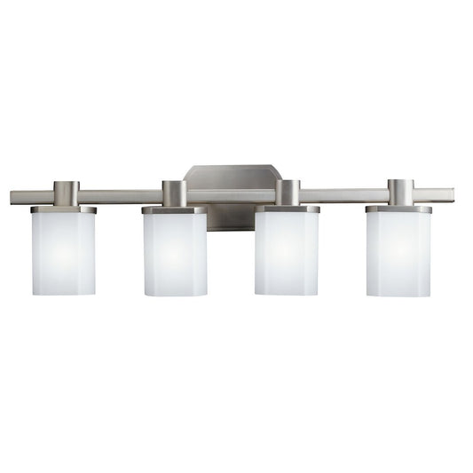 Kichler 5054NI Fixture A clean and modern look with flattened oval