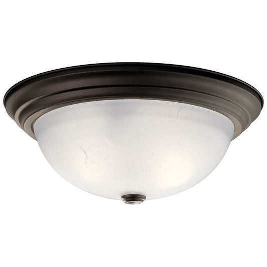 Kichler 8116OZ Fixture The current and pleasing lines of this flush