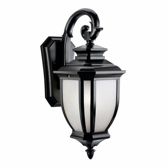 Kichler 9040BK Fixture With an unmistakable British influence this 1