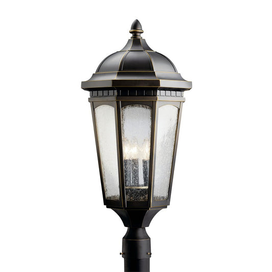 Kichler 9533RZ Fixture Uncluttered and traditional this large