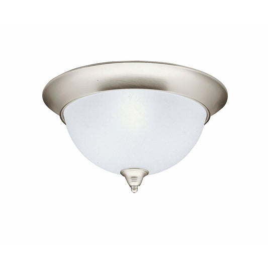 Kichler 8065NI Fixture Utilizing the timeless Brushed Nickel finish