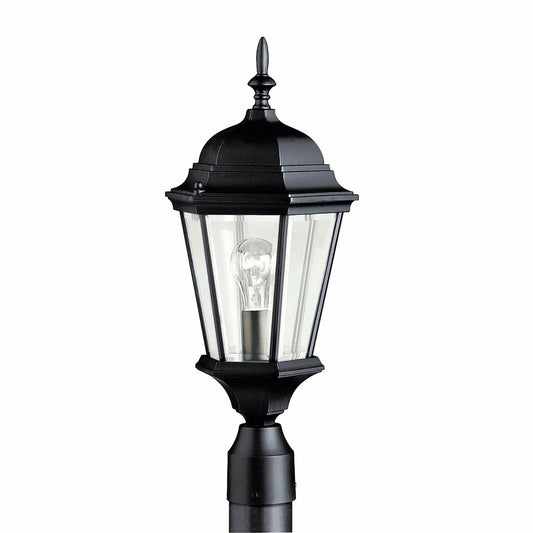Kichler 9956BK Fixture The 15.25 inch 3 Light Flush Mount in Black