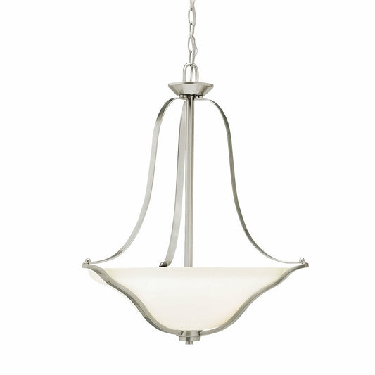 Kichler 3384NI Fixture With clean flowing lines that embrace simple