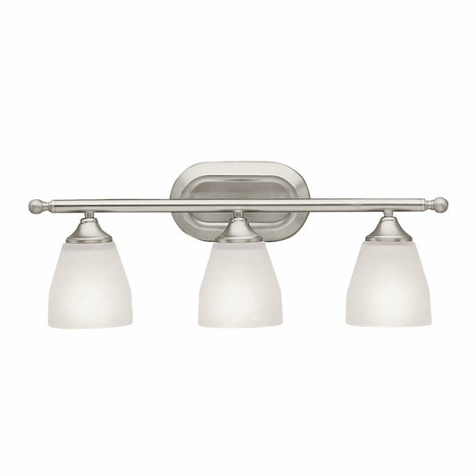Kichler 5448NI Fixture Linear and futuristic in its design the