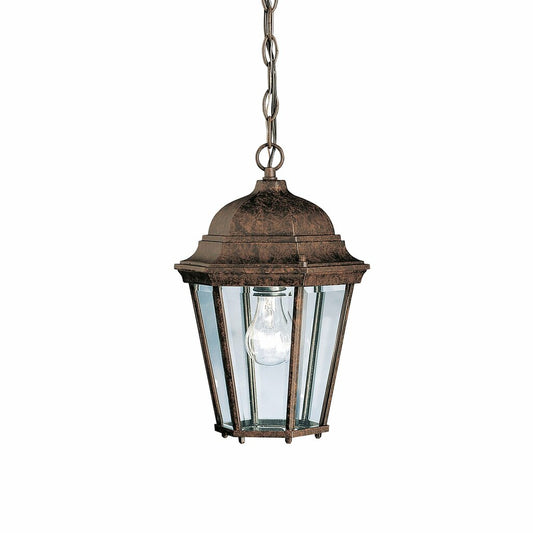 Kichler 9805TZ Fixture The 15.25 inch 3 Light Flush Mount in Black