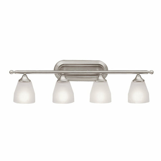 Kichler 5449NI Fixture Linear and futuristic in its design the
