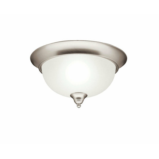 Kichler 8064NI Fixture Utilizing the timeless Brushed Nickel finish