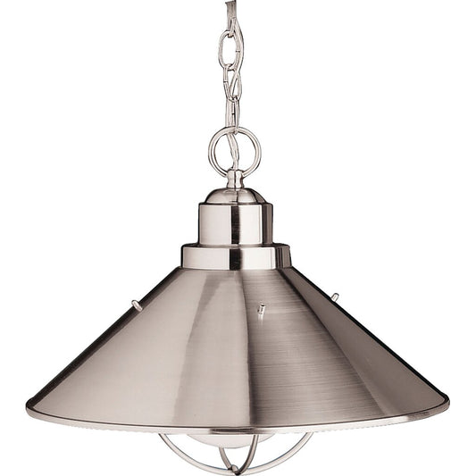 Kichler 2713NI Fixture At 16in. in diameter this 1- light Family
