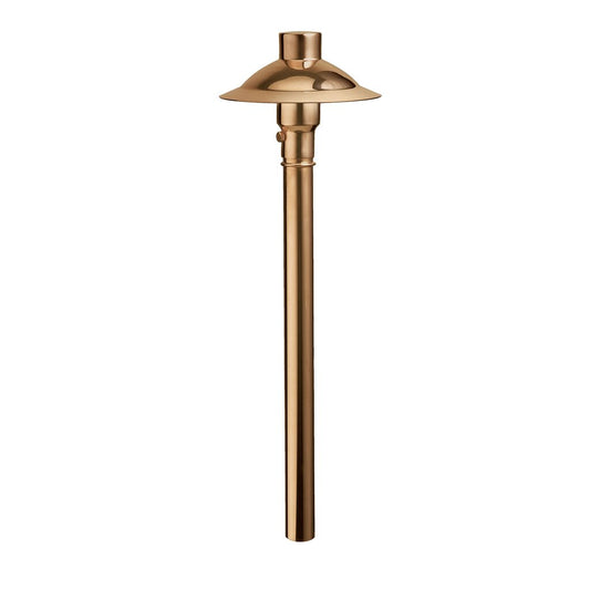 Kichler 15350CO Fixture ADJUSTABLE COPPER PATH LIGHT - The adjustable