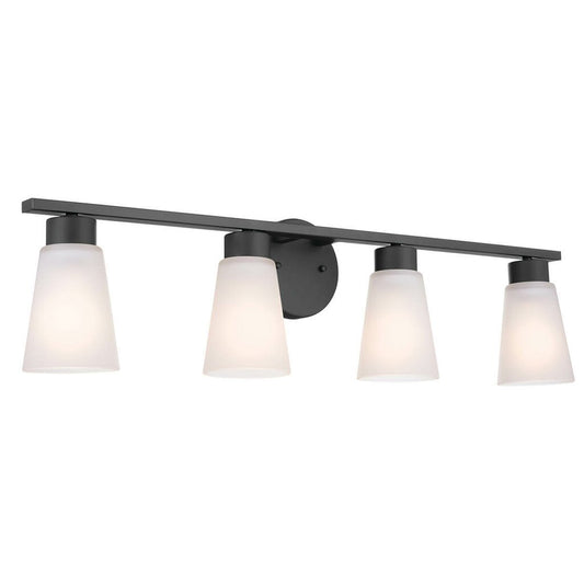 Kichler 55122BK Fixture Bath 4Lt