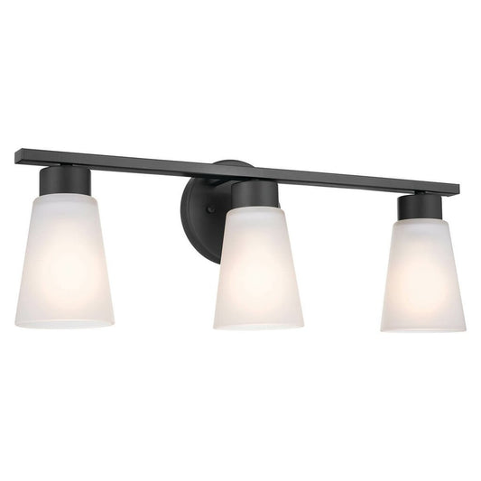 Kichler 55121BK Fixture Bath 3Lt