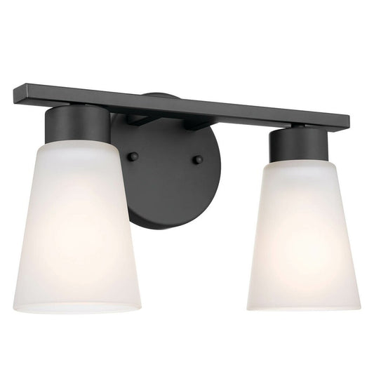 Kichler 55120BK Fixture Bath 2Lt