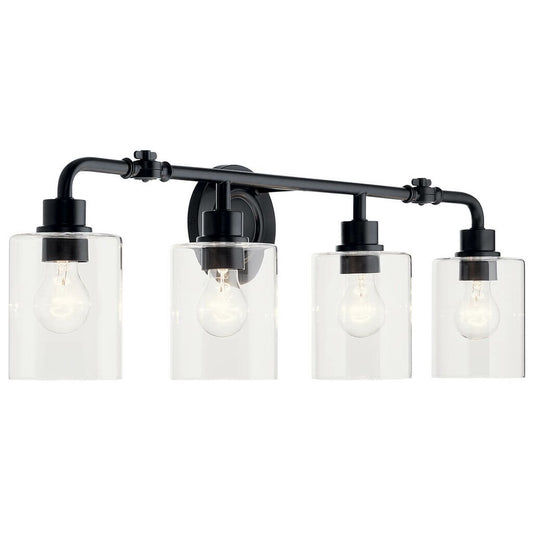 Kichler 45667BK Fixture Bath 4Lt
