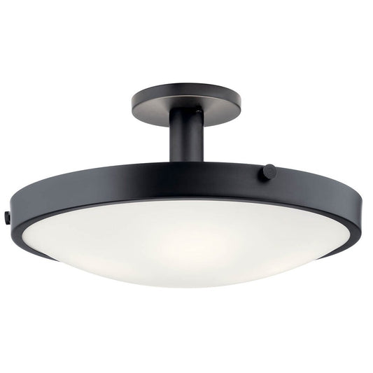 Kichler 42246BK Fixture Semi Flush 4Lt