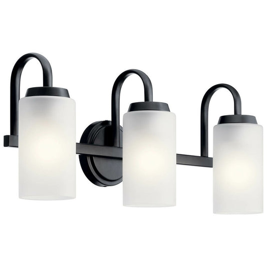 Kichler 55087BK Fixture Bath 3Lt