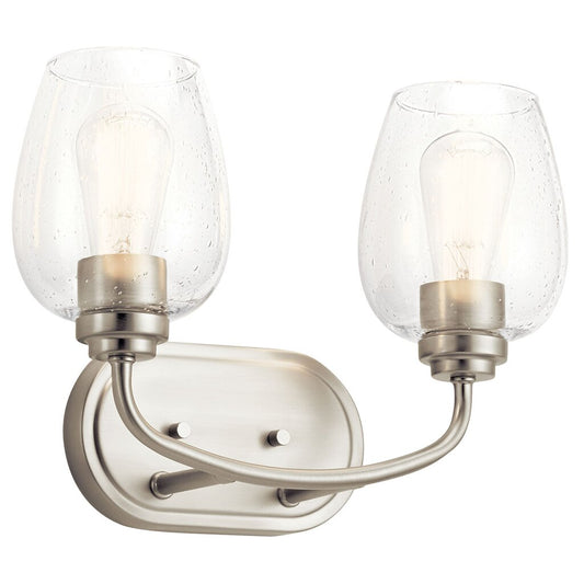 Kichler 45128NICS Fixture The Valserrano 14.50 inch 2 light vanity