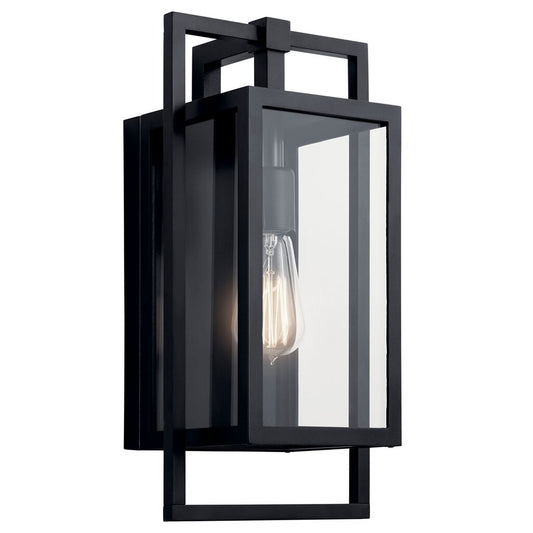 Kichler 59086BK Fixture The Goson 16" 1 light wall honors the