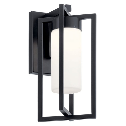 Kichler 59070BKLED LED Fixture The Drega 11" 1 wall light was inspired