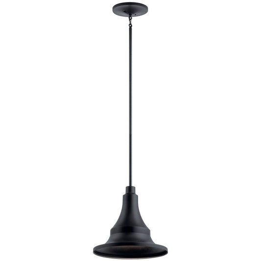 Kichler 59058BKT Fixture The Hampshire 16.75 inch 1 Light Outdoor