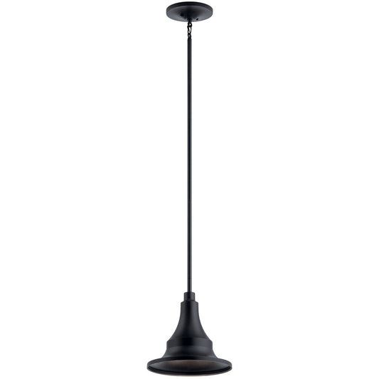Kichler 59057BKT Fixture The Hampshire 13.25 inch 1 Light Outdoor
