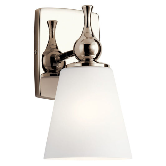 Kichler 55090PN Fixture The Cosabella 6" 1 light wall sconce embodies