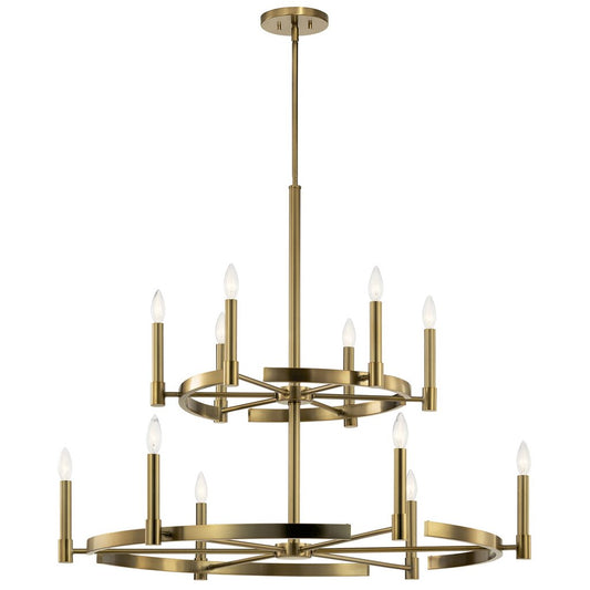 Kichler 52428BNB Fixture Modern elegance is simple. The Tolani 12